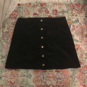 Corduroy skirt
